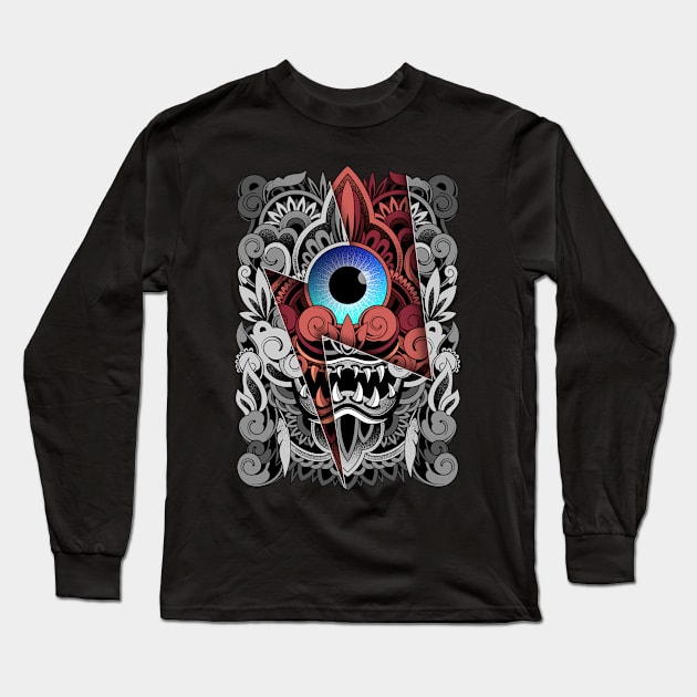 Extraterrestrial Barong Long Sleeve T-Shirt by GODZILLARGE